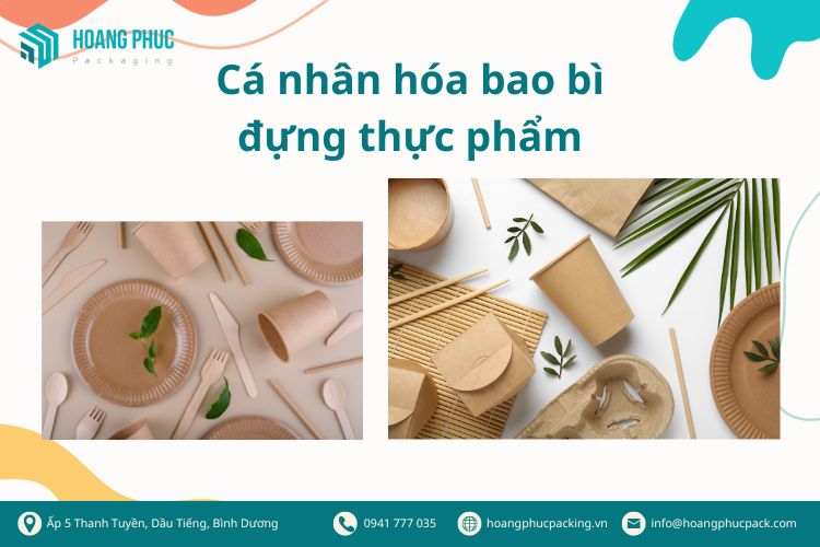 Cá nhân hóa bao bì đựng thực phẩm