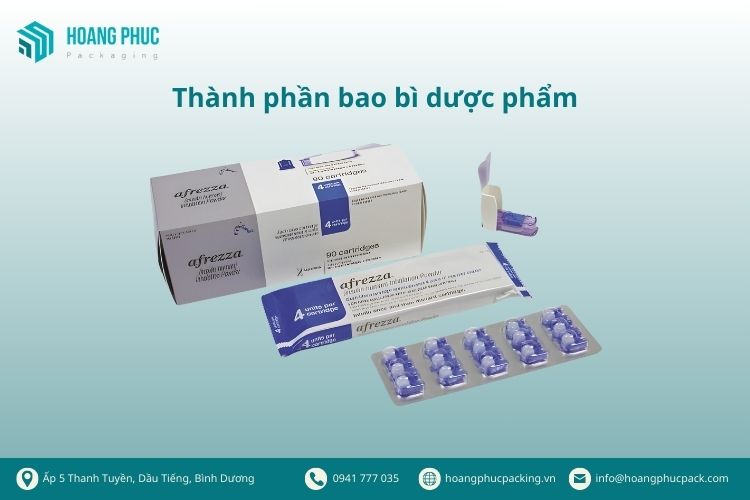 Thành phần bao bì dược phẩm