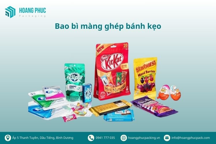 Bao bì màng ghép bánh kẹo