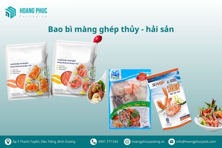 Bao bì màng ghép thủy - hải sản