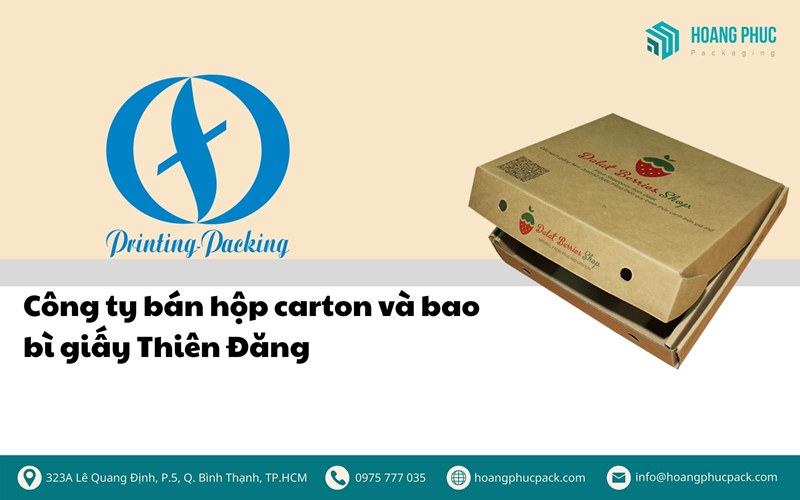 Công ty bán hộp carton và bao bì giấy Thiên Đăng