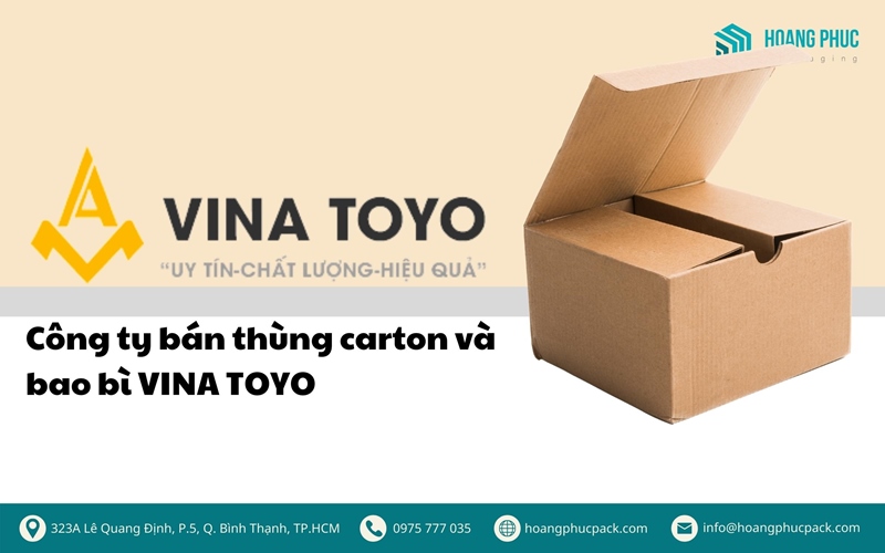 Công ty bán thùng carton và bao bì VINA TOYO