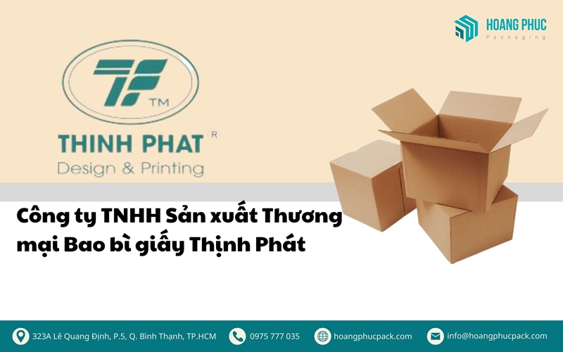 Công ty TNHH Sản xuất Thương mại Bao bì giấy Thịnh Phát