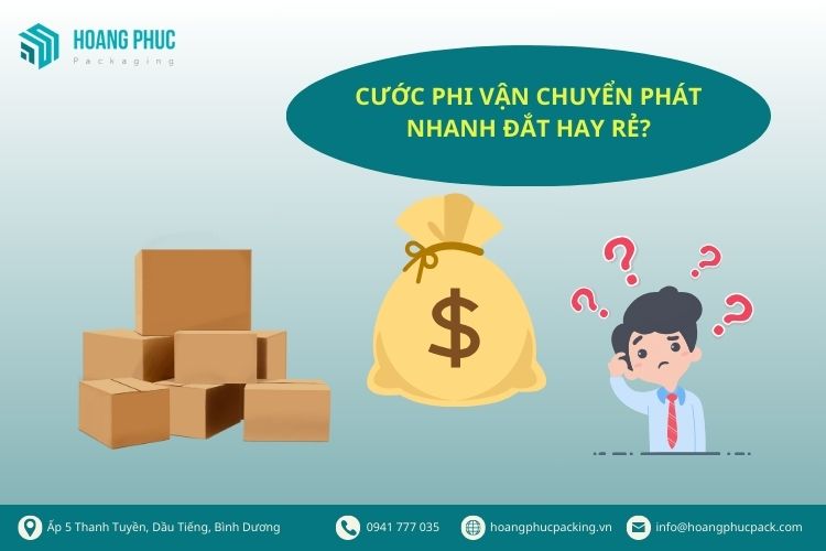 Cước phí vận chuyển phát nhanh đắt hay rẻ?