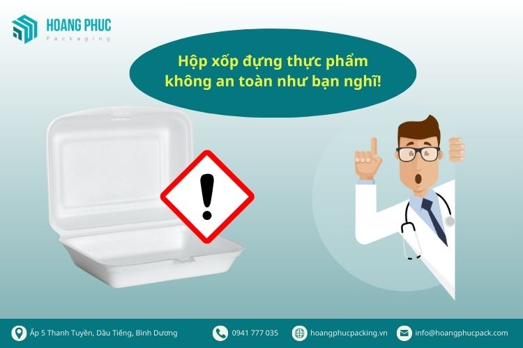 Hộp xốp đựng thực phẩm không an toàn như bạn nghĩ!