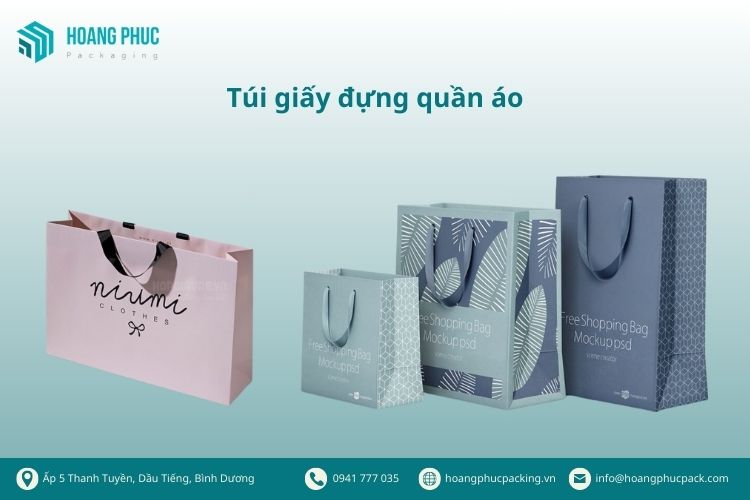 Túi giấy đựng quần áo