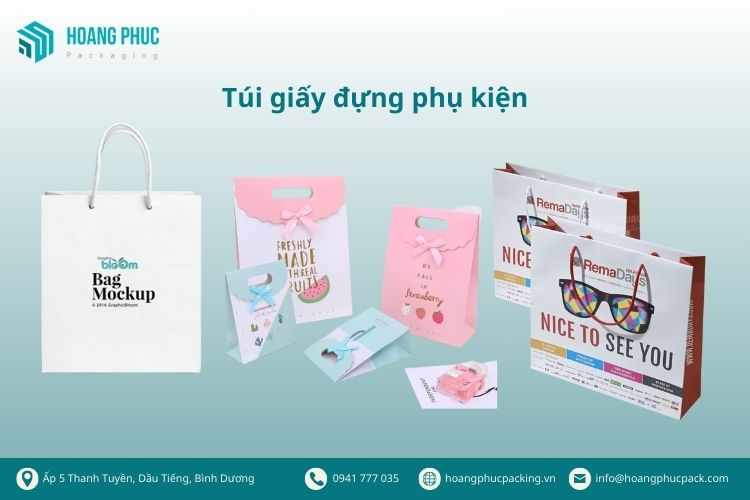 Túi giấy đựng phụ kiện