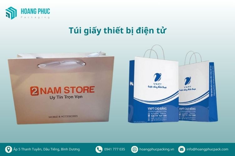 Túi giấy đựng thiết bị điện tử