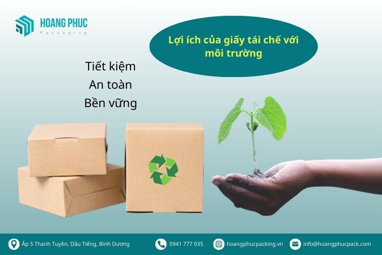 Lợi ích của giấy tái chế với môi trường