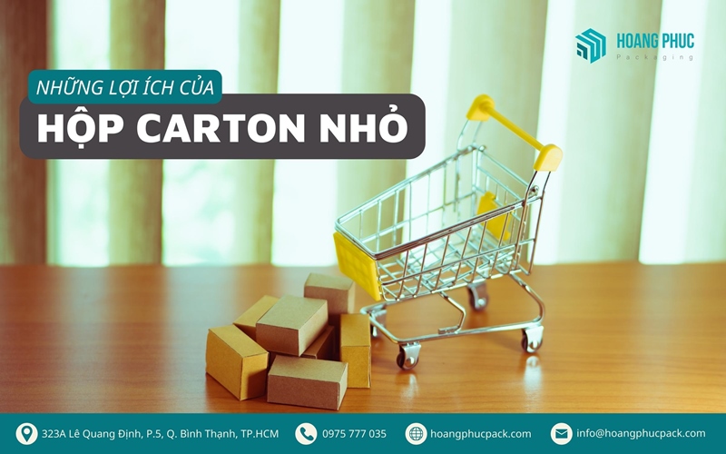 Lợi ích của hộp carton nhỏ