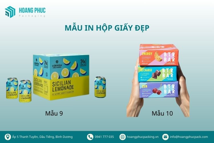 Sản phẩm in ấn chất lượng cao, giá thành rẻ của Hoàng Phúc Pack