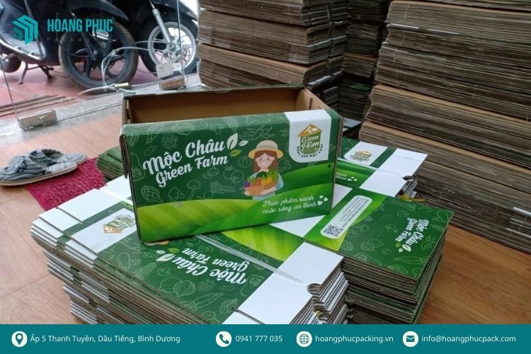 Mẫu hộp giấy từ xưởng in bao bì Hoàng Phúc Pack