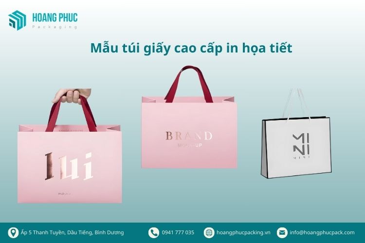 Thiết kế túi giấy cao cấp