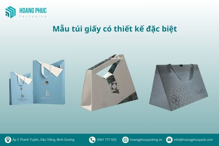 In túi giấy có thiết kế đặc biệt