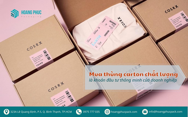 Mua thùng carton chất lượng cao