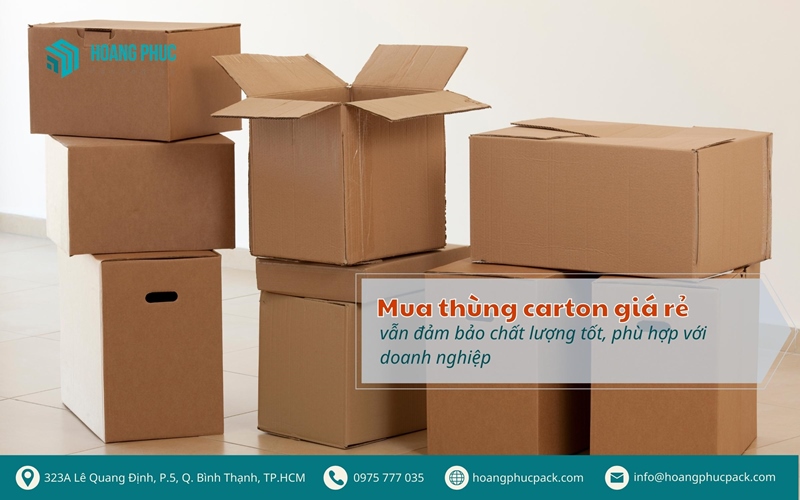 Mua thùng carton giá rẻ