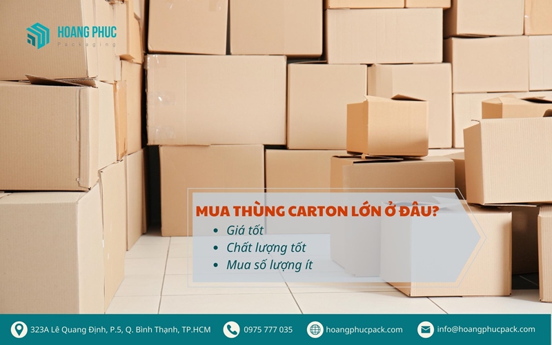 Mua thùng carton lớn ở đâu?