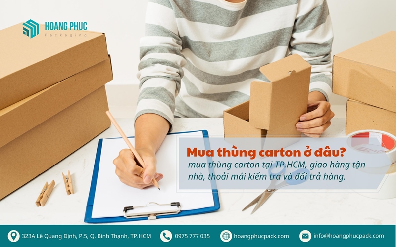 Mua thùng carton ở Hoàng Phúc Pack