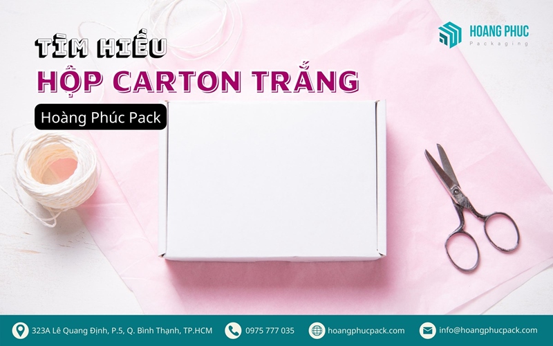 Tìm hiểu về hộp carton trắng