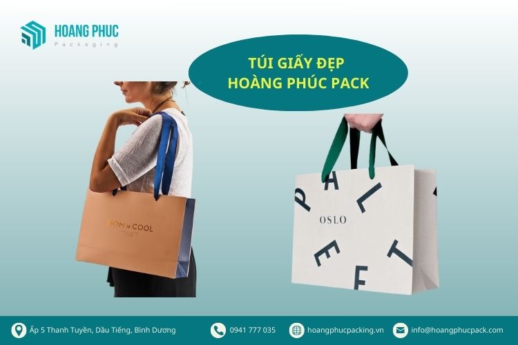 Túi giấy thiết kế và in đẹp - Hoàng Phúc Pack