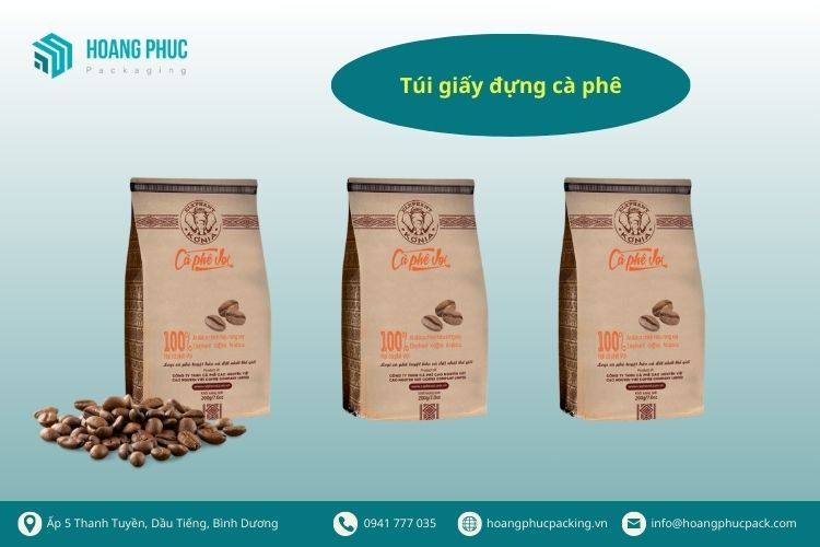 Túi giấy đựng cà phê