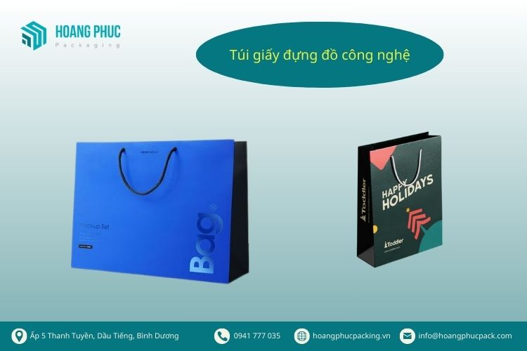 Túi giấy đựng công nghệ