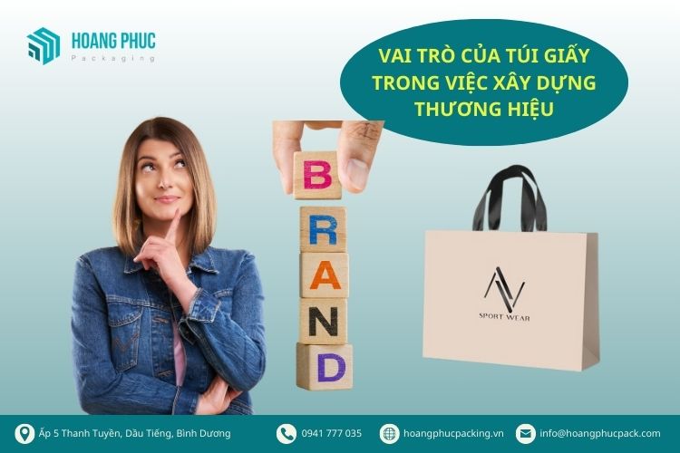 Vai trò của túi giấy trong việc xây dựng thương hiệu