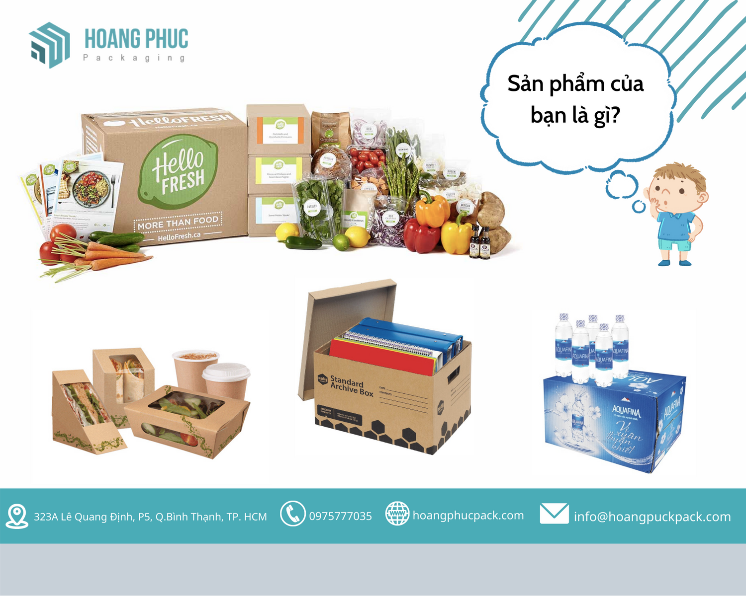 Cách chọn thùng carton có thiết kế đạt tiêu chuẩn - Hoàng Phúc Pack