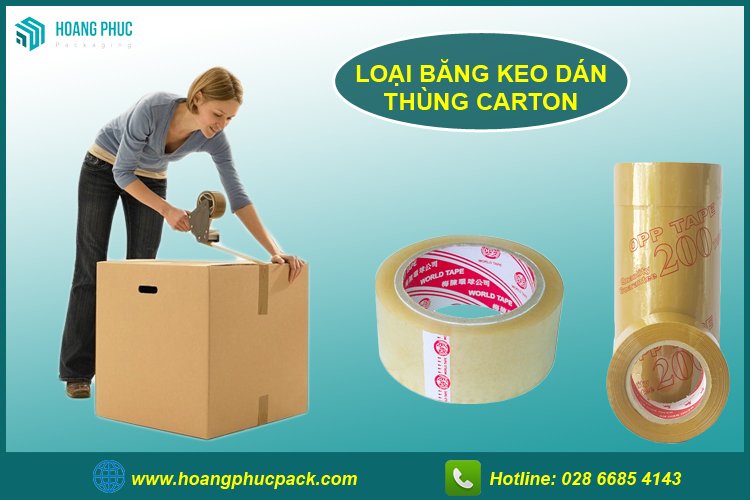 Băng keo dán thùng carton 