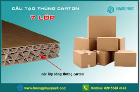 Báo Giá Thùng Carton 7 Lớp Cập Nhật Nhất