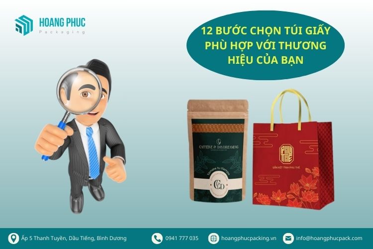 12 bước chọn túi giấy phù hợp cho thương hiệu của bạn